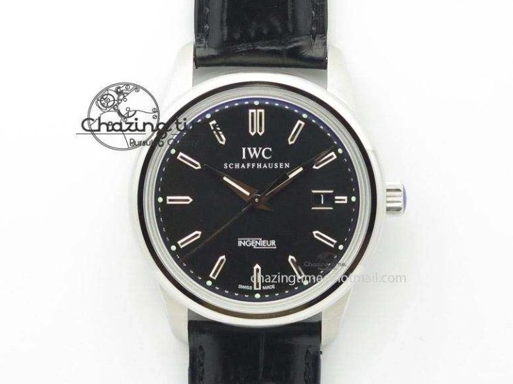 MIROTIME 0428 RelaxedFit Big Pilot Real PR IW500435 “Muhammad Ali” ZF Best Edition On Black Leather Strap A 7295